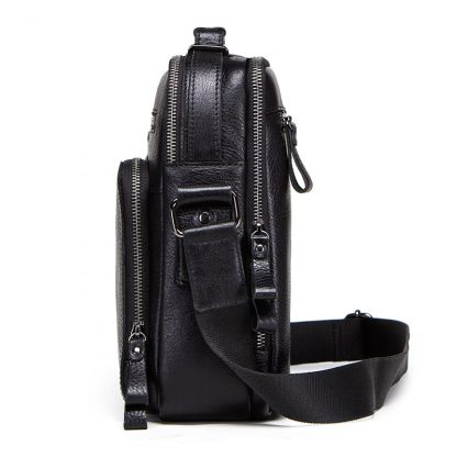 CONTACT'S 100% genuine leather men shoulder bag crossbody bags for men high quality bolsas fashion messenger bag for 9.7 2