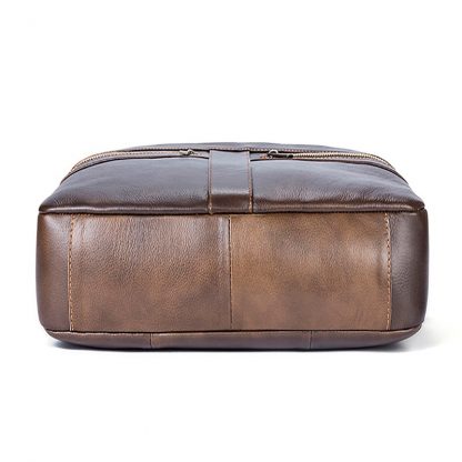 WESTAL Bag men's Genuine Leather briefcase Male man laptop bag natural Leather for men Messenger bags men's briefcases 2019 3