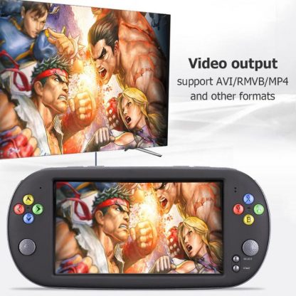 X16 7 Inch Game Console Handheld 200 Games Portable 8GB Retro Classic Video Game Player for Neogeo Arcade Handheld Game Players  2