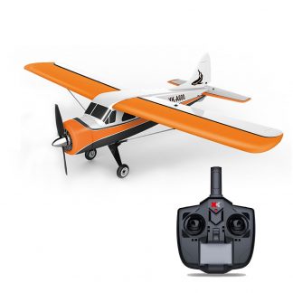 XK DHC-2 A600 4CH 2.4G Brushless Motor 3D6G RC Airplane 6 Axis Glider Remote Control Aircraft Toy Child Birthday Present