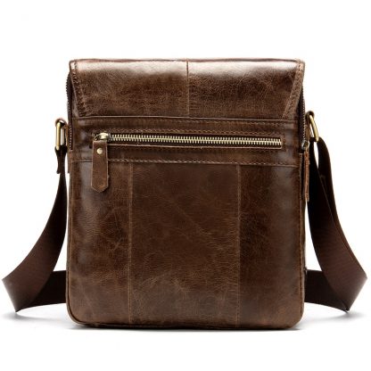 MVA Shoulder Bag for Men Men's Genuine Leather Bag Vintage Messenger Bags Men Leather Small Crossbody Bags for ipad handbag 1121 1