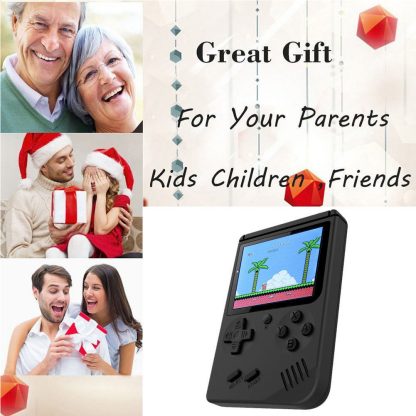 FC Video Rechargeable Game Player Kids Gift Pocket Game Console Built-in 400 Games Handheld Retro 3.0 5