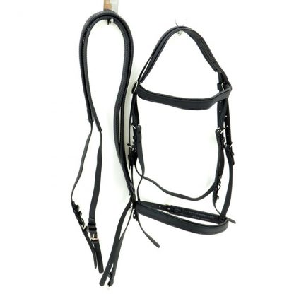PVC Horse Bridle Horse Riding Equipment Horseback Riding Accessories Equestrian Supplies On A Horse Racing Head Collar Bridle 3