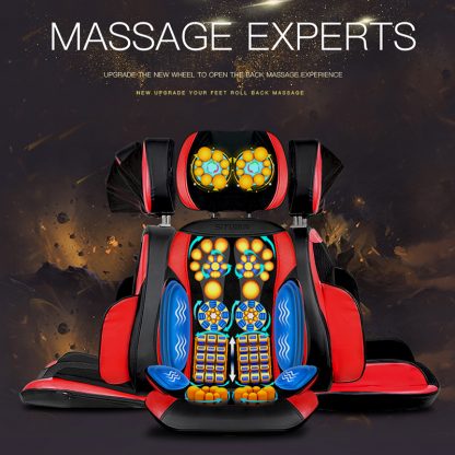 Multi-functional Massage Chair Home Pad Relief Cervical Neck Waist Shoulder Body Pain Massager Cushion Birthday Gift for Elder 5