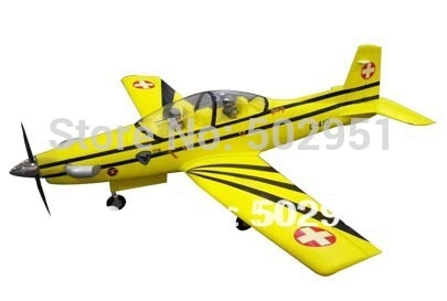 PC-9  6 CH 2.4GHz Radio Remote Control Electric RC Airplane PNP and KIT,PC9,PC 9