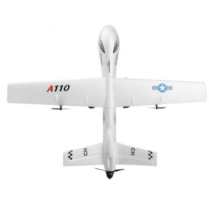 XK A110 EPP 565mm Wingspan 2.4G 3CH DIY Glider Plane Kids Gift Toy RC Airplane Outdoor RTF Built-in Gyro Interesting Toys 3