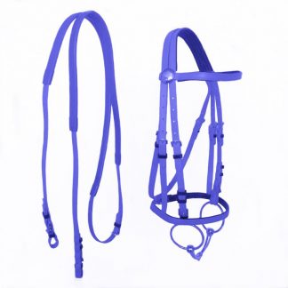 Durable Horse Head Collar Halter Horse Riding Bridle Horse Riding Equipment Halter PVC Horse Equestrian Accessories