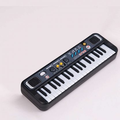 Multifunctional Mini Electronic Piano With Microphone Abs Children Portable 37 Keys Digital Music Electone Keyboard Gift 5