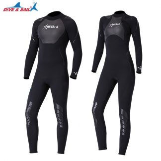 New 3mm Neoprene+Shark Skin Patchwork Wet Suit for Men Women Diving Scuba Snorkeling Surfing Keep Warm Anti-scratch UPF50+