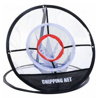 PGM Golf Pop UP Indoor Outdoor Chipping Pitching Cages Mats Practice Easy Net Golf Training Aids Metal + Net