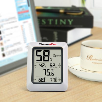 Thermopro TP50 High Accuracy Digital Hygrometer Thermometer Indoor Electronic Temperature Humidity Hygrometer Weather Station 1