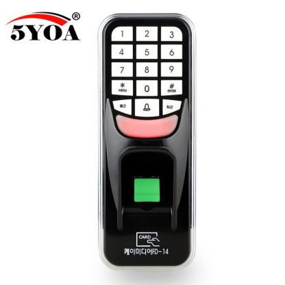 Biometric Fingerprint Access Control Machine Digital Electric RFID Reader Scanner Sensor Code System For Door Lock 1