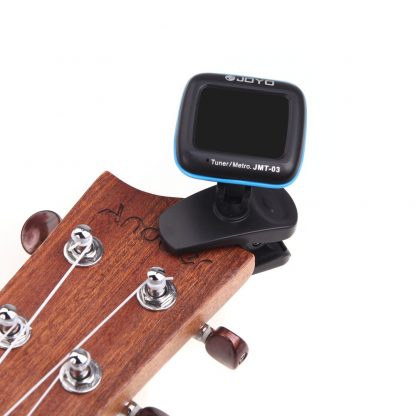 JOYO JMT-03 Portable Guitar Tuner Metronome Digital Tuner Clip Mic for Chromatic Guitar Bass Ukulele Violin 5