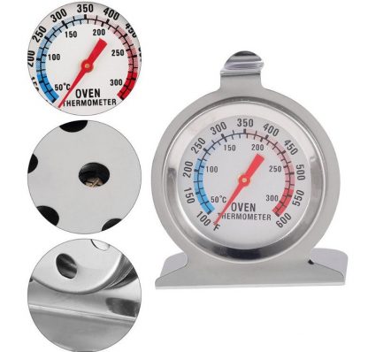 1Pcs Food Meat Temperature Stand Up Dial Oven Thermometer Stainless Steel Gauge Gage Large Diameter Dial Kitchen Baking Supplies 4