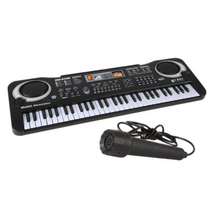 61 Keys Electronic Organ Multi-Function Keyboard Piano Digital Music Electronic Musical Instrument With Microphone