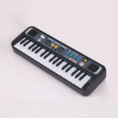 Multifunctional Mini Electronic Piano With Microphone Abs Children Portable 37 Keys Digital Music Electone Keyboard Gift 3