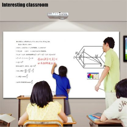 Short Throw Multi Touch Digital Smart board portable Infrared Interactive Whiteboard for presentation 4