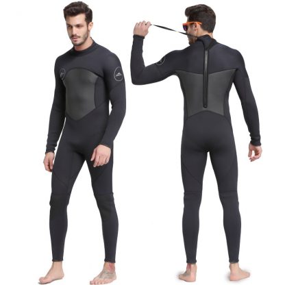 Sbart New One-Piece Neoprene 3mm Diving Suit Winter Long Sleeve Men Wetsuit Prevent Jellyfish Snorkeling Suit Free Shipping S753