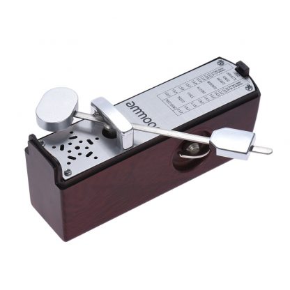 ammoon Portable Mini Mechanical Metronome Universal Metronome 11cm Height for Piano Guitar Violin Ukulele Chinese Zither 5