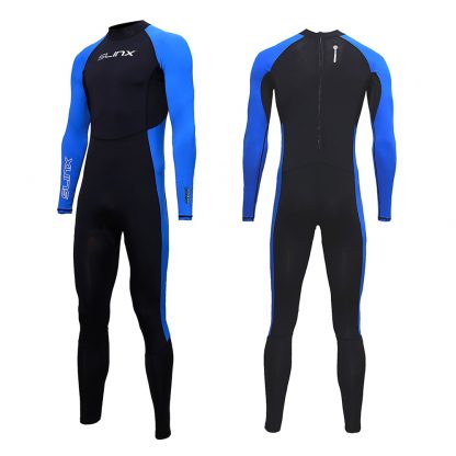 SLINX Unisex Full Body Diving Suit Men Women Scuba Diving Wetsuit Swimming Surfing UV Protection Snorkeling Spearfishing Wetsuit