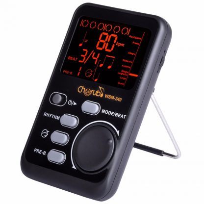 WSM-240 Metronome Metro-tuner Rhythm Device Portable Drum Universal Electronic Stand tuner Musical Instrument Accessories 1