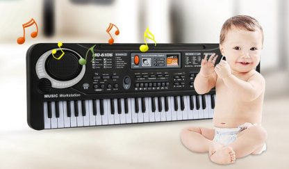 61 Keys Electronic Organ Multi-Function Keyboard Piano Digital Music Electronic Musical Instrument With Microphone 2