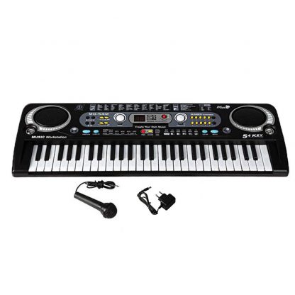 54 Keys Digital Electronic Electric Piano With Keyboard & Microphone Electric Led Adult Size EU Plug US Plug Toy For Kids Gifts 3