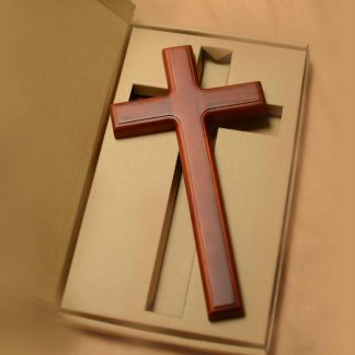 Song Of The Gift Tree Fraxinus Mandshurica Solid Wood Cross Mahogany 32cm Christian Gift Wall Hanging wall crosses