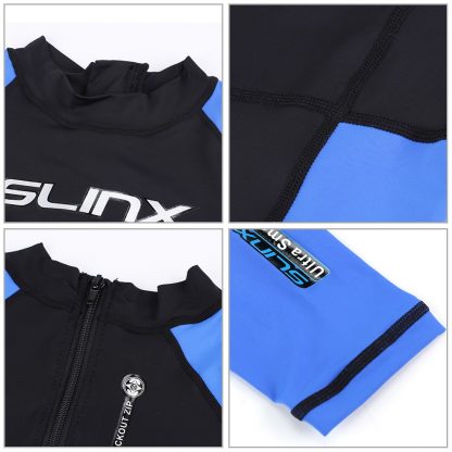 SLINX Unisex Full Body Diving Suit Men Women Scuba Diving Wetsuit Swimming Surfing UV Protection Snorkeling Spearfishing Wetsuit 4