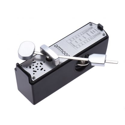 ammoon Portable Mini Mechanical Metronome Universal Metronome 11cm Height for Piano Guitar Violin Ukulele Chinese Zither 1