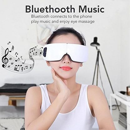Eye Massager Electric Air Pressure Eyes Massager Instrument Music Wireless Vibration Magnetic Heating Therapy Massage Eye Care 5