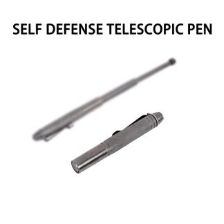 호신용 3단봉 볼펜모양 보관 및 이동 용이14CM-32CM EDC Pratical Three Section Self-defense Pen Style Personal Defense Retractable Pen Telescopic Pen Alloy Tool Survival