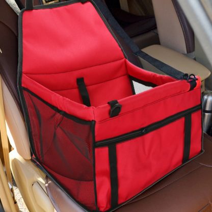 차량용 펫 가방 강아지 고양이 반려동물 Pet Dog Carrier Pad Waterproof Dog Seat Bag Basket Pet Products Safe Carry House Cat Puppy Bag Dog Car Seat