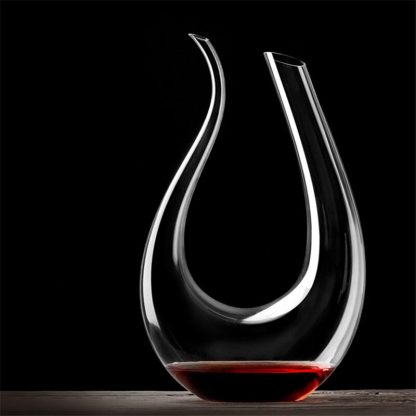와인 디캔터YKPUII 1500ML Big Decanter Handmade Crystal Red Wine Brandy Champagne Glasses Decanter Bottle Jug Pourer Aerator For Family Bar 1