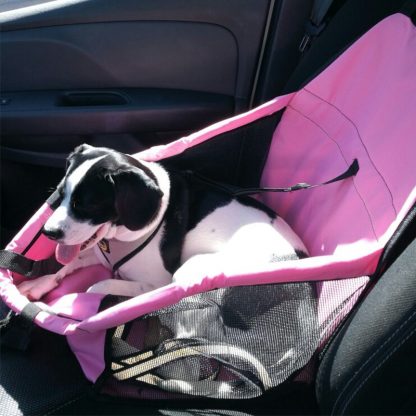 차량용 펫 가방 강아지 고양이 반려동물 Pet Dog Carrier Pad Waterproof Dog Seat Bag Basket Pet Products Safe Carry House Cat Puppy Bag Dog Car Seat 2