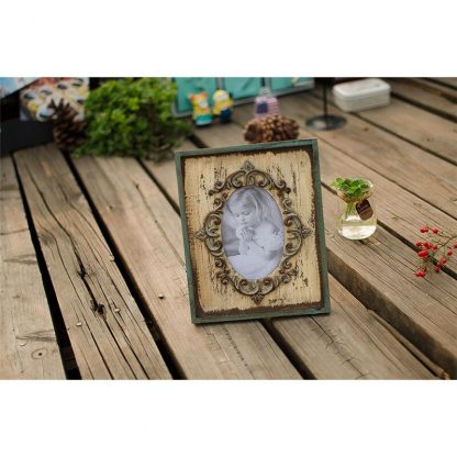 Vintage Photo Frame Home Decor Wooden Wedding Desktop Wall Picture Frame Birthday Gifts 3