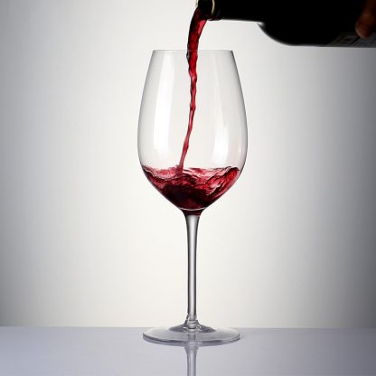 와인잔26ounce Lead-free crystal glass handmade blown red wine glass for family party set of 2pieces 780ml 1