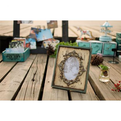 Vintage Photo Frame Home Decor Wooden Wedding Desktop Wall Picture Frame Birthday Gifts 2