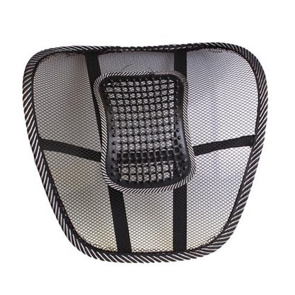 차량용 등쿠션 40CMx40CM Universal Car Back Support Chair Massage Lumbar Support Waist Cushion Mesh Ventilate Cushion Pad For Car Office Home 1