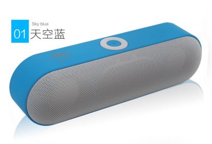 휴대용심플 블루투스 스피커New NBY-18 Mini Bluetooth Speaker Portable Wireless Speaker Sound System 3D Stereo Music Surround Support Bluetooth,TF AUX USB 2