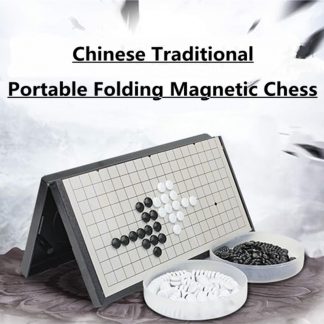 New Arrivals Folding Portable Gomoku Gobang Travel Chess Game Board Magnetic Baduk Magnetic ajedrez Sets Entertainment Parts