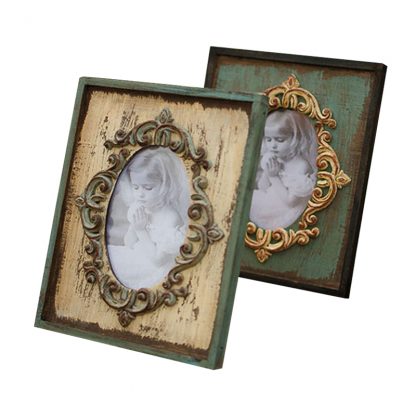 Vintage Photo Frame Home Decor Wooden Wedding Desktop Wall Picture Frame Birthday Gifts 1