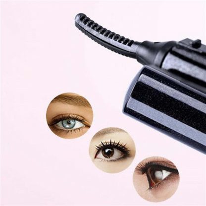 Hot Casual Long Lasting Pen Electric Arc Heated Makeup Eye Lashes Eyelash Curler False Eyelashes Styling Tool 4