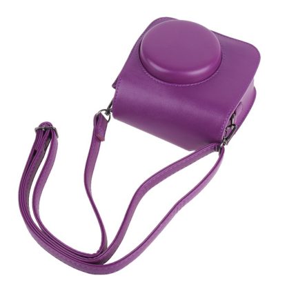 1PC Leather Camera Strap Bag Case Cover Pouch Protector Shoulder Strap For Polaroid Photo Camera For Fuji Fujifilm Instax Mini 8 3