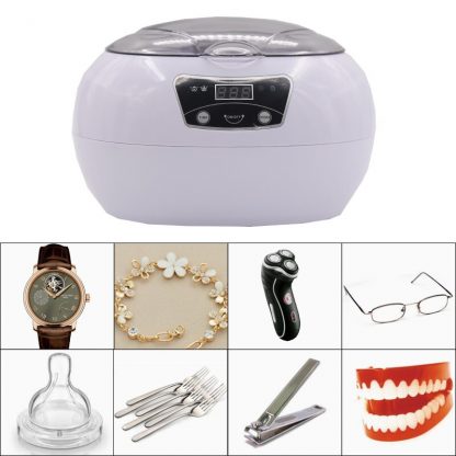Disinfection Sterilizer Box Ultrasonic Cleaner Ultrasonic Washing Money Coins Jewelry Pedicure Nail Art Tools Vacuum Cleaner 5