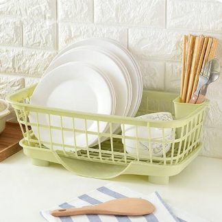 1PC New Multifunction Kitchen Drainboard Plastic Tableware Chopsticks Rack Shelf Washing Fruit Vegetable Storage Basket LF 143