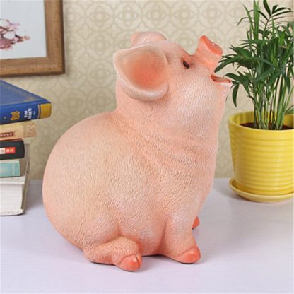 Piggy bank pig money boxes decoration home living room bedroom shatterproof coin box craft children gift piggy bank 3