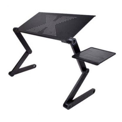 접이식 노트북 받침대Portable foldable adjustable folding table for Laptop Desk Computer mesa para notebook Stand Tray For Sofa Bed Black