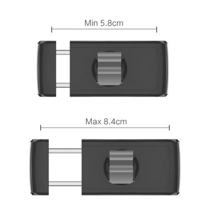 USAMS Car Phone Holder for iPhoneX 8 7 6 Adjustable Air Vent Mount Car Holder 360 Degree Rotation Support Mobile Car Phone Stand 3