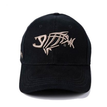 Fashion Baseball Cap for Men Fish bones Embroidery Cotton Caps New Summer Black Dad Hats Male Hip Hop Snapback Cap Adjustable 1
